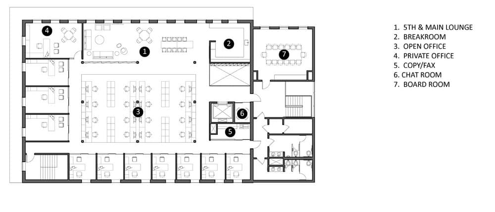 second floor plan