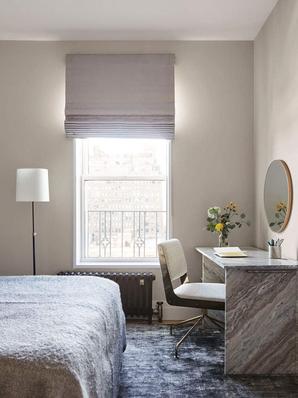 bedroom, Central Park West Penthouse