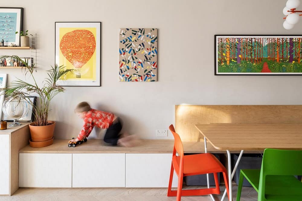 dining room, Fun Renovation of an Existing Two-Storey Home