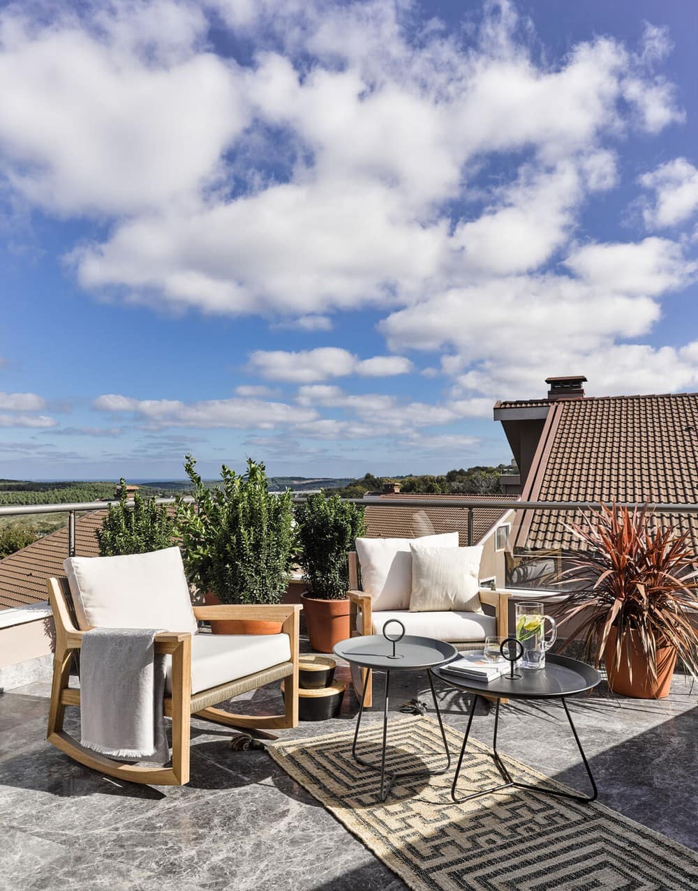 roof terrace, Zekeriyaköy House