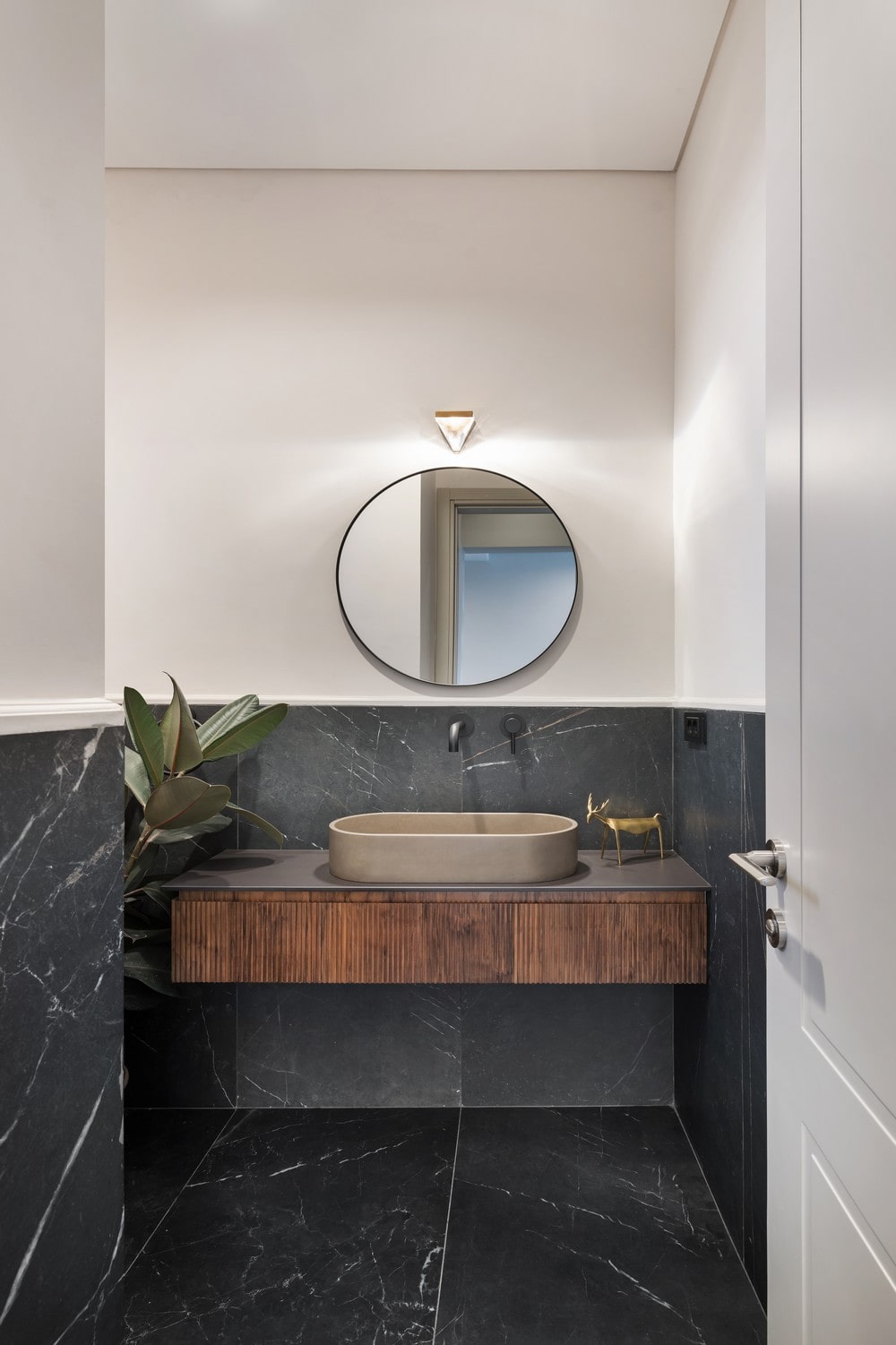 bathroom, Private House in One of the Settlements in the Shfela Region