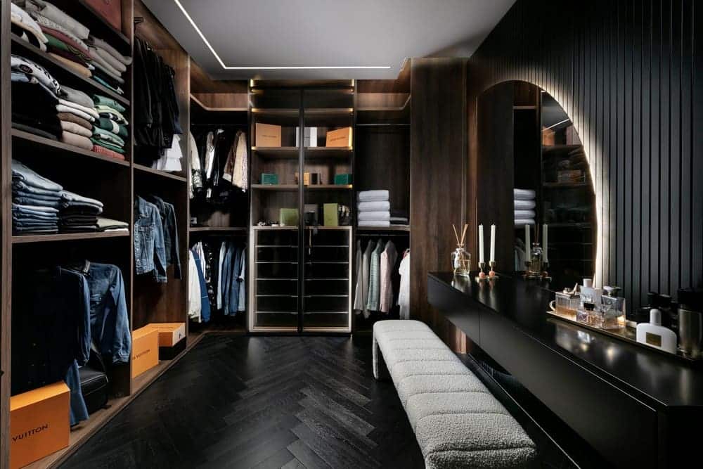 wardrobe, Yavne Penthouse Apartment