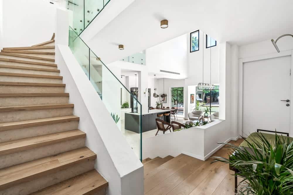 stair, Renovation of a Private House in a Settlement in Central Israel