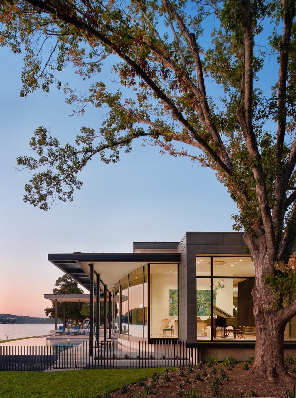 Red Oak Residence by LaRue Architects with Interiors by Britt Design Group