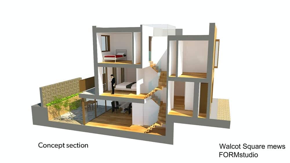 Walcot Square Mews / FORM studio