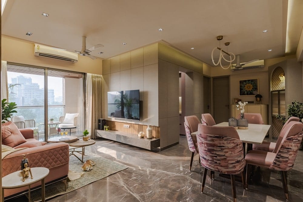 3BHK Flat in the Heart of Rustomjee Oriana, Bandra / Elemantra & Sapna Jain