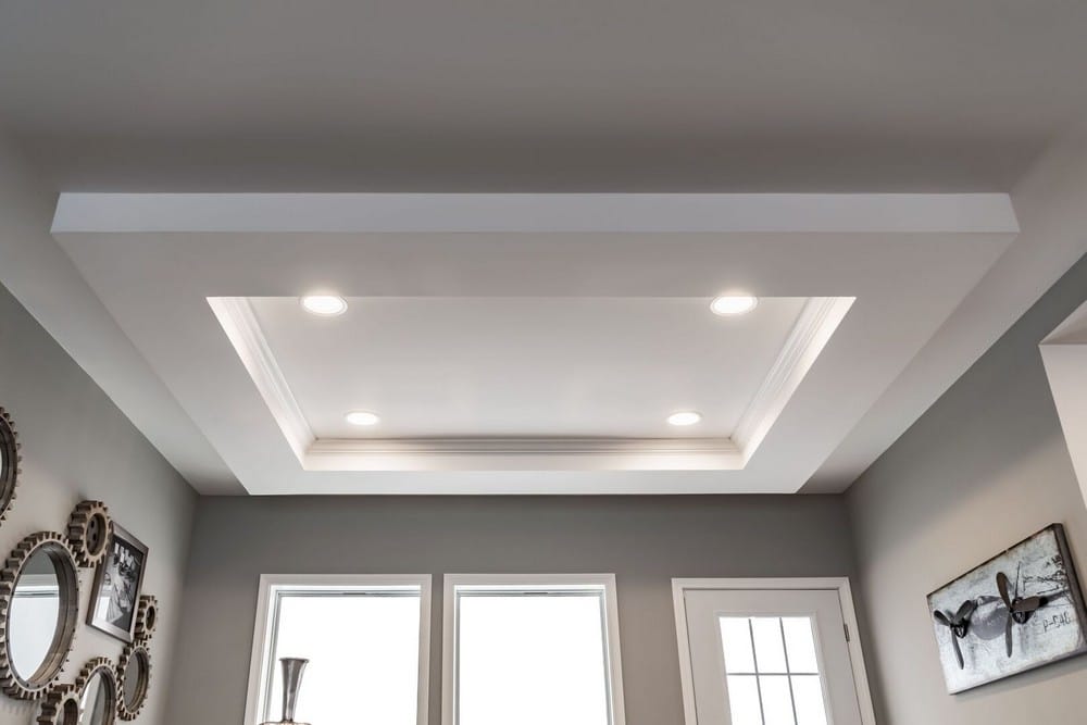 Tray Ceiling, Types of Ceilings