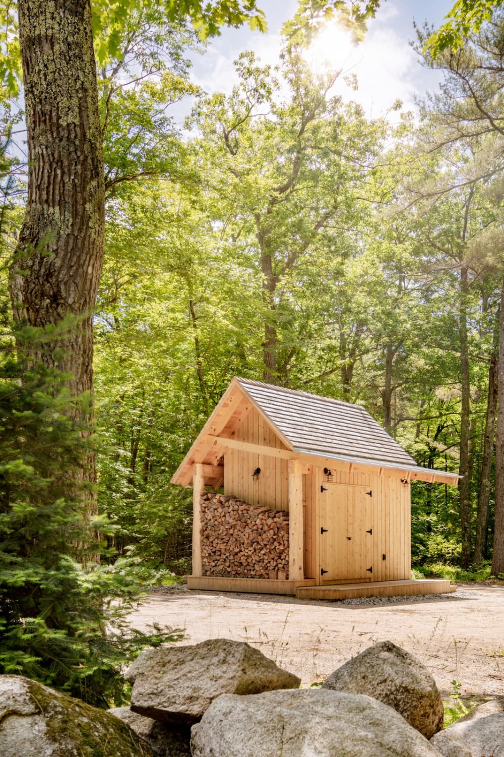 Pitches Among Pines Cabin / Kaplan Thompson Architects