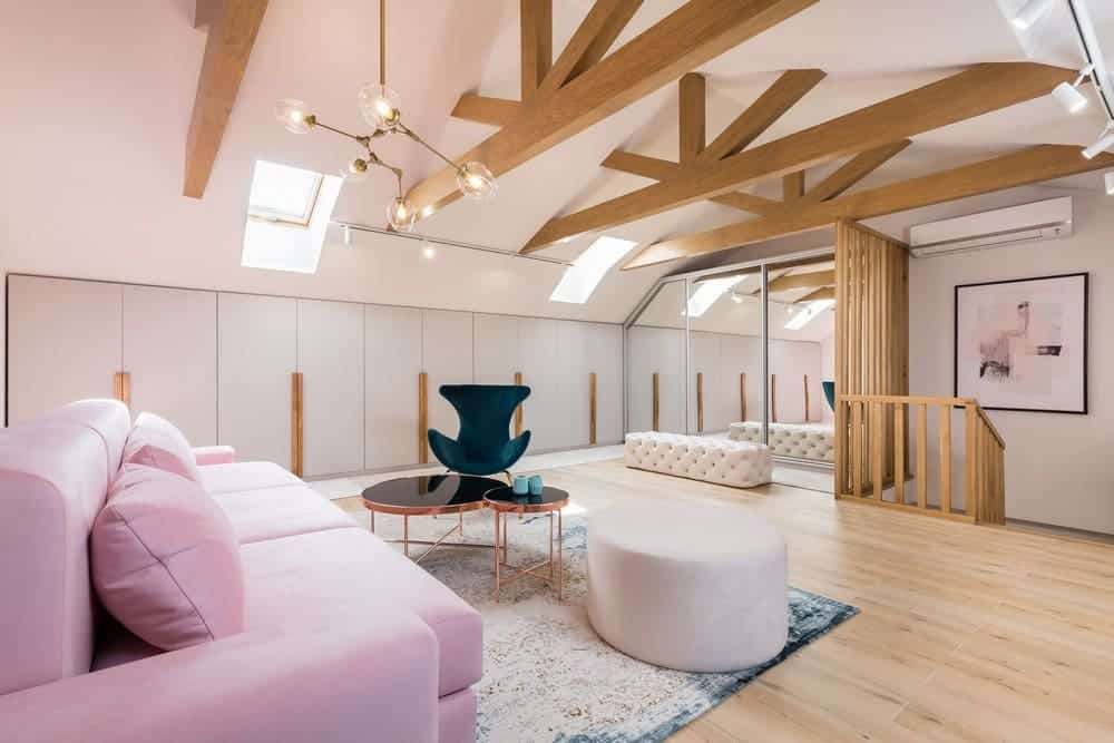 A Romantic Attic - Pink Drops by Jooca Studio