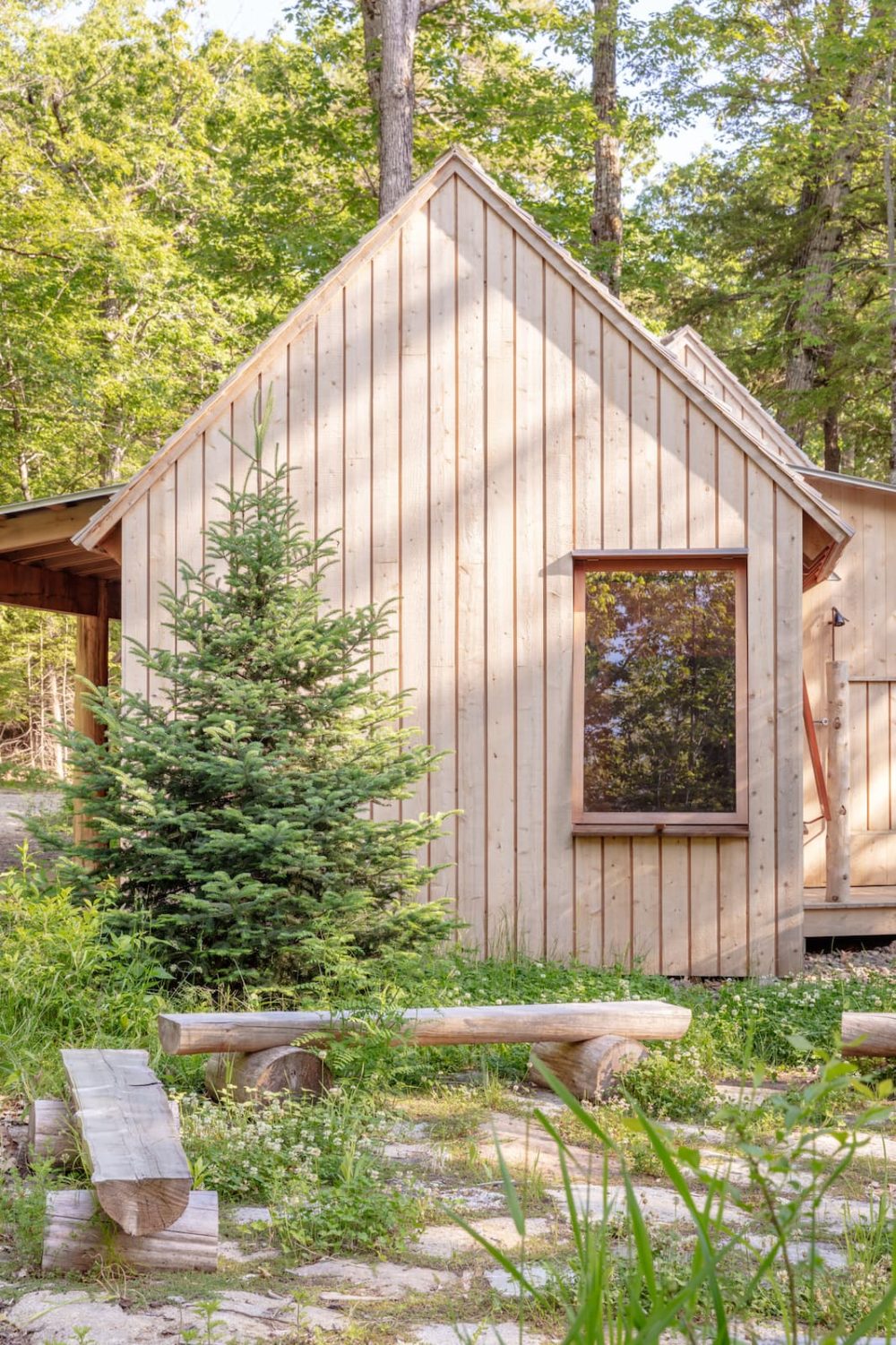 Pitches Among Pines Cabin / Kaplan Thompson Architects