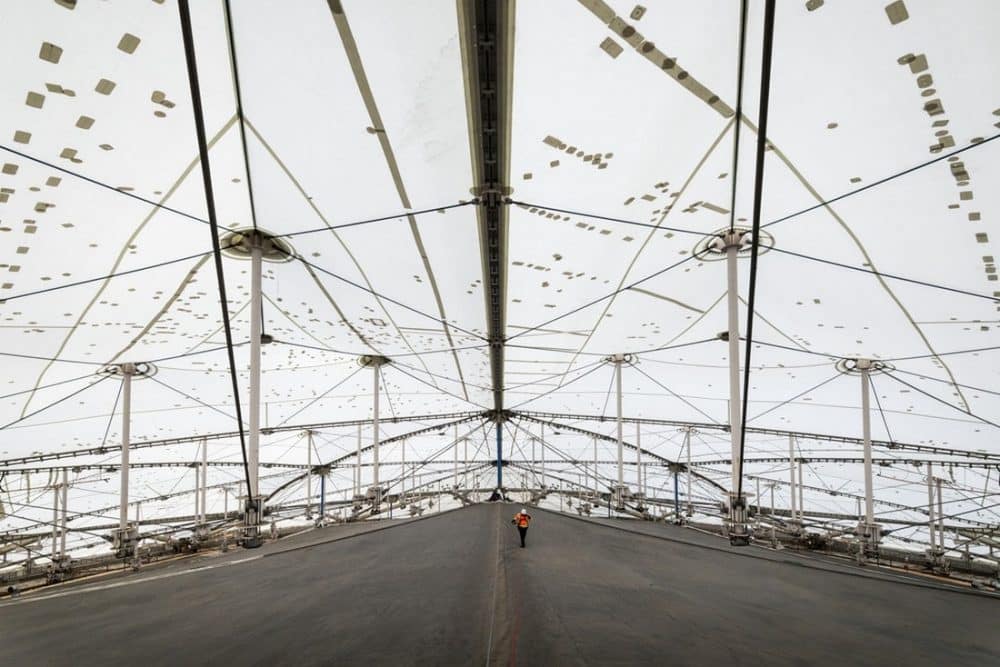 The Olympic Park roof