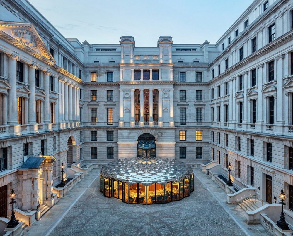 The Grand Courtyard and Pavilion at the OWO by Daewha Kang Design.