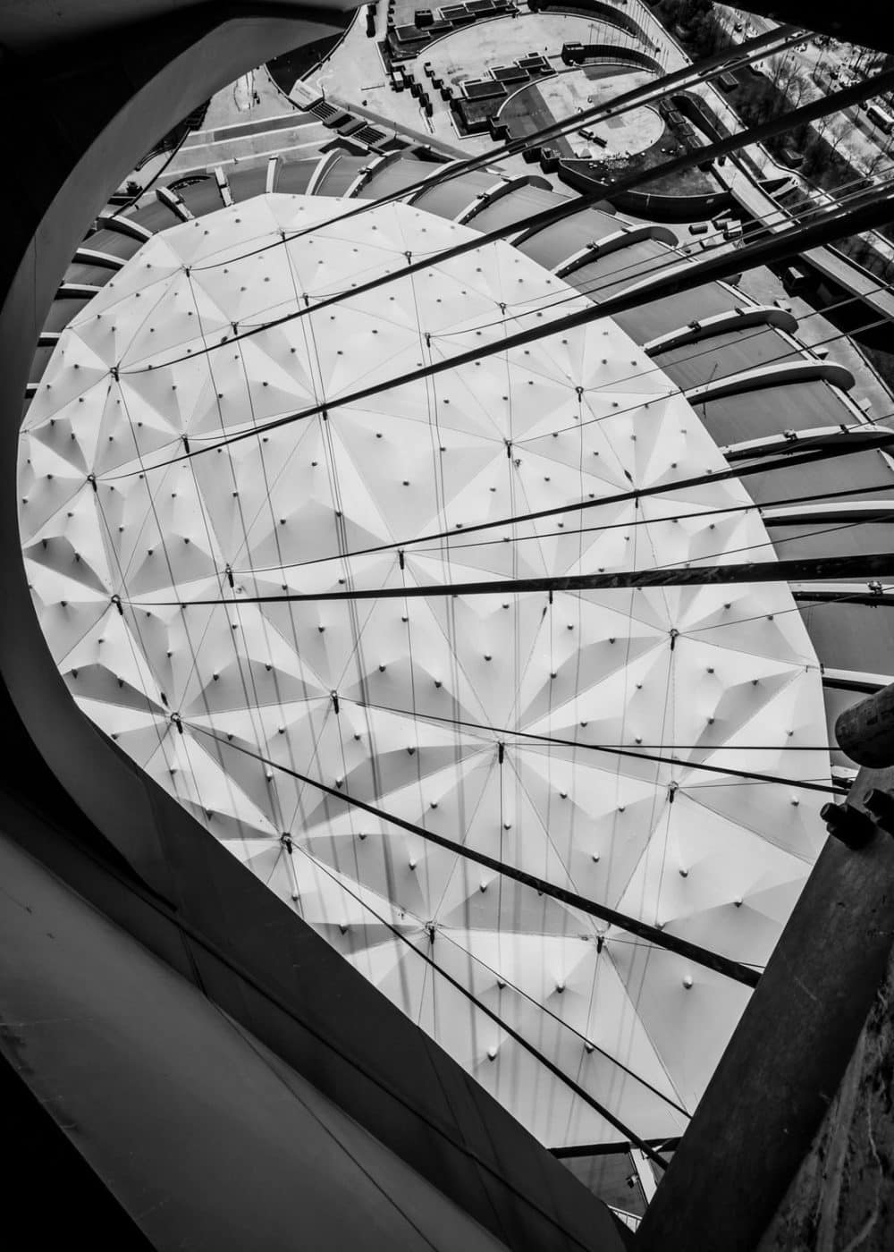 The Olympic Park roof