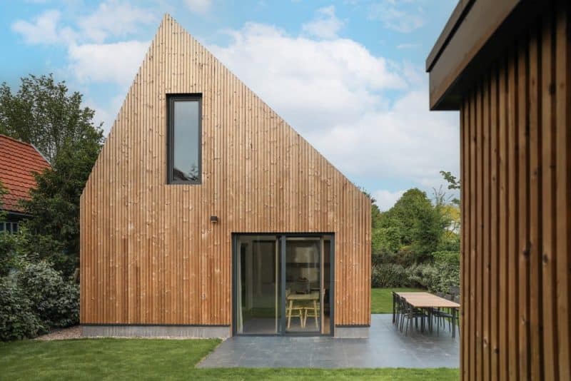 The VB56 - sustainable, wooden prefab house by VANBOOM, energy-positive home