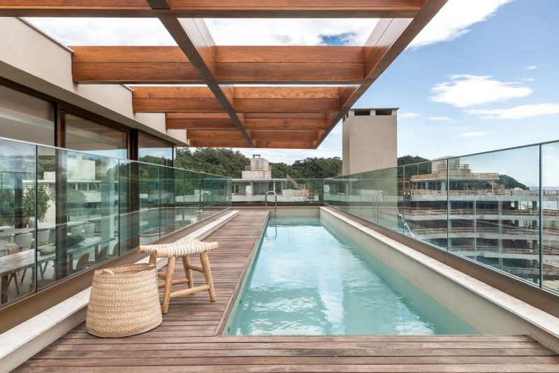 pool, Praia Brava Duplex Penthouse