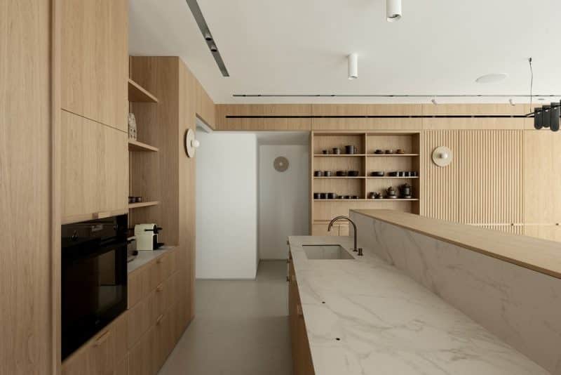 kitchen, Tel Aviv Apartment Transformation