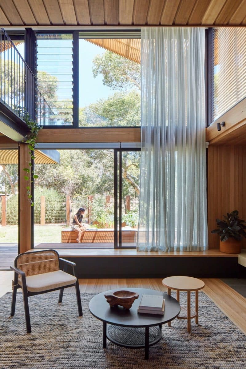 living room, Wakanui Trail House