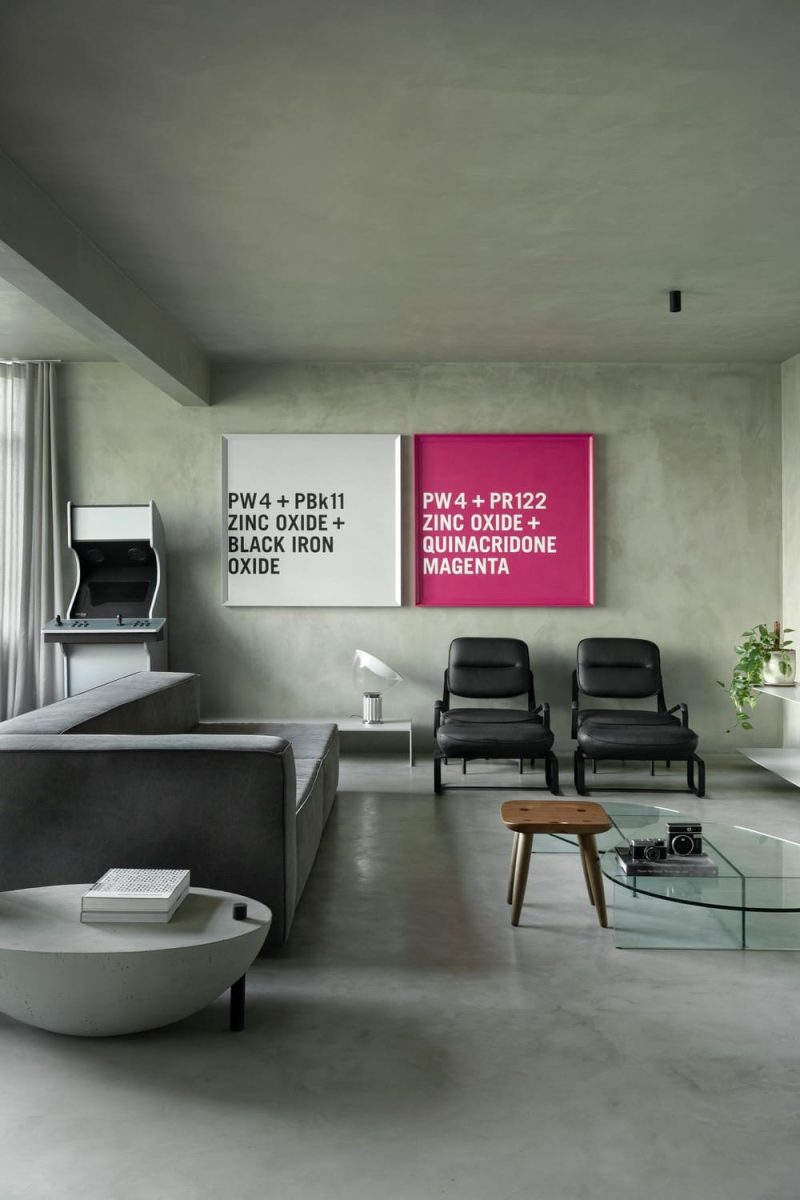 living room, Lucas Lage Apartment in Belo Horizonte, Brazil