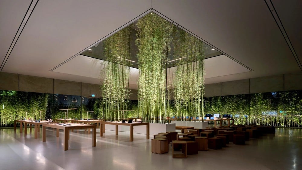 Biophilic Design, Apple Store