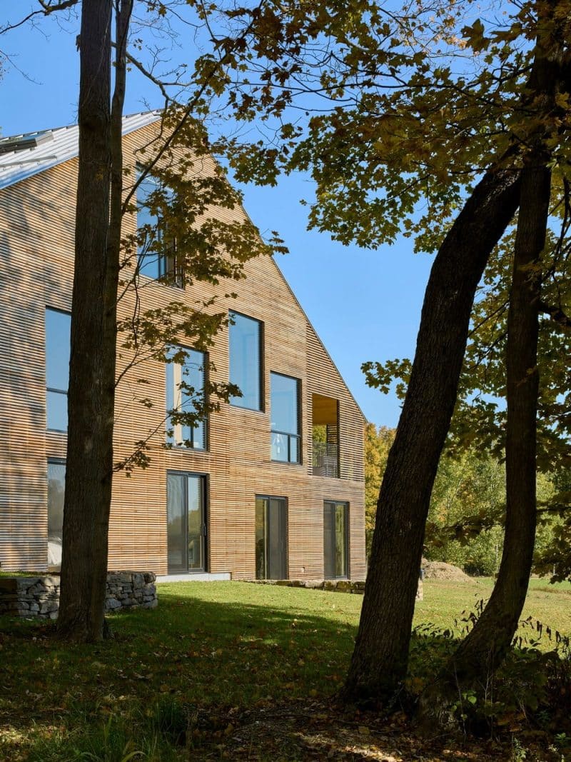 House Between Forest and Field / nArchitects