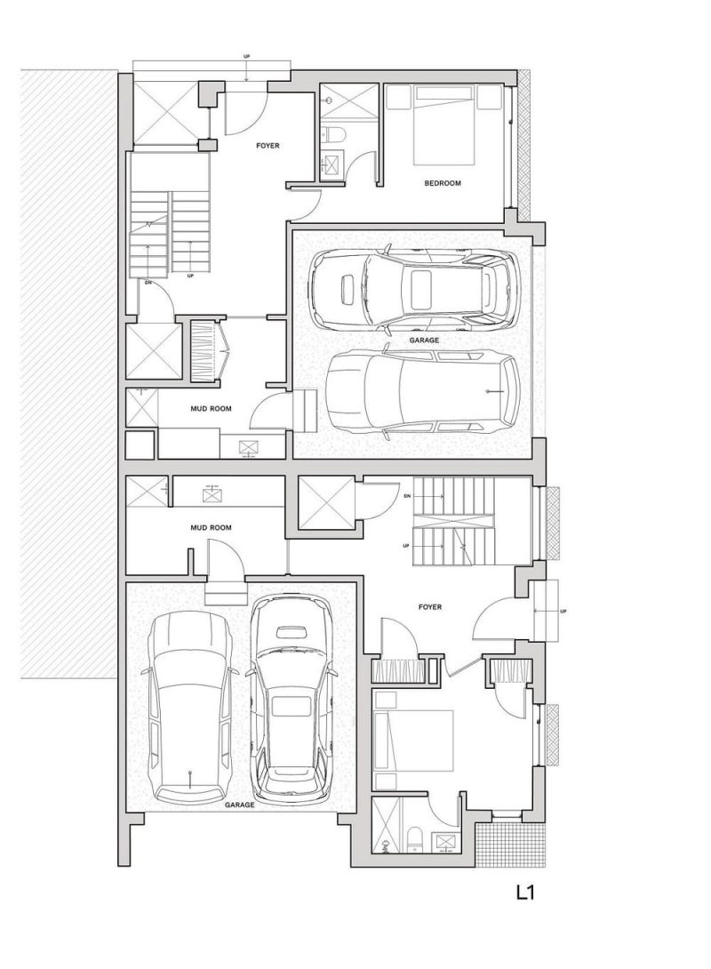 A Two-Home Development in Philadelphia / LO Design