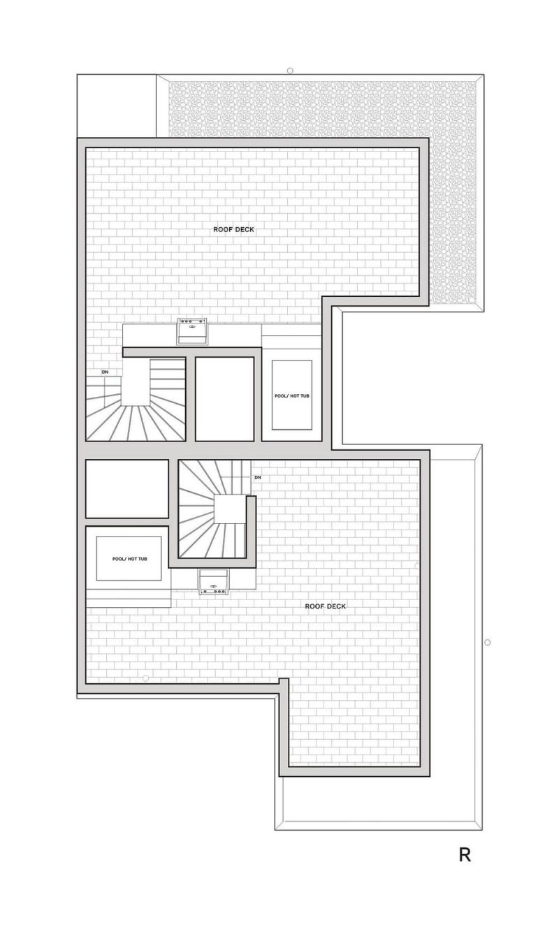 A Two-Home Development in Philadelphia / LO Design