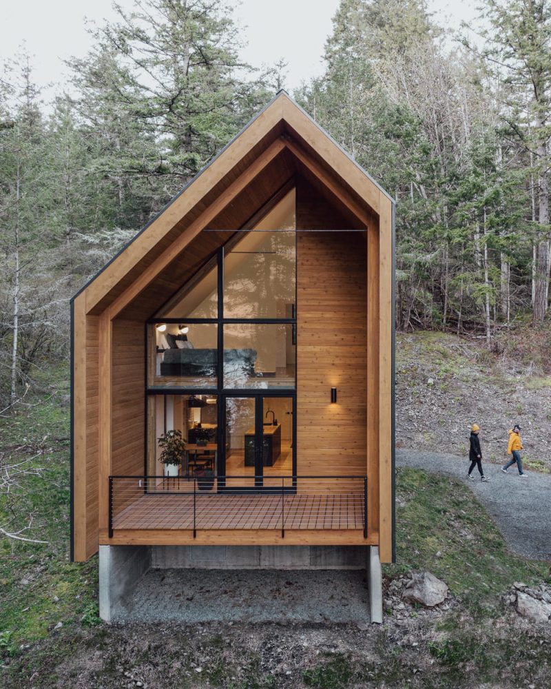 Two-Storey Prefabricated Cabin / The Backcountry Hut Company