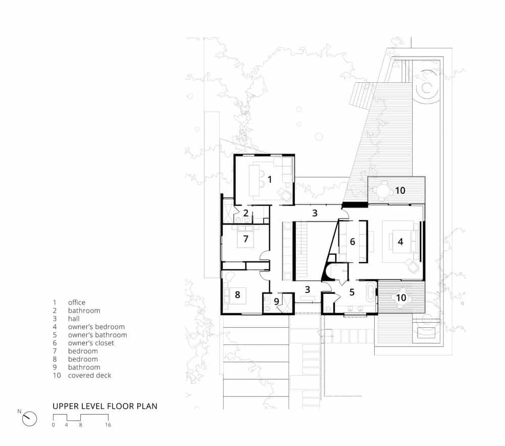 upper level plan