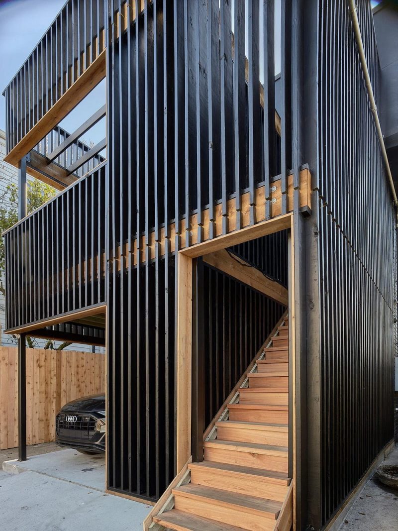 Moiré Noir House / Nathan Fell Architecture