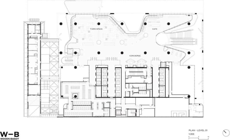 Heritage Lanes Tower / Woods Bagot