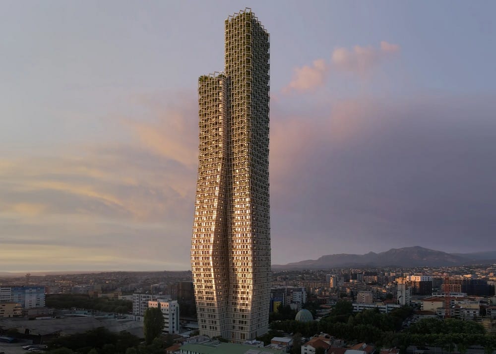 Bond Tower: OODA's New Skyscraper in Tirana