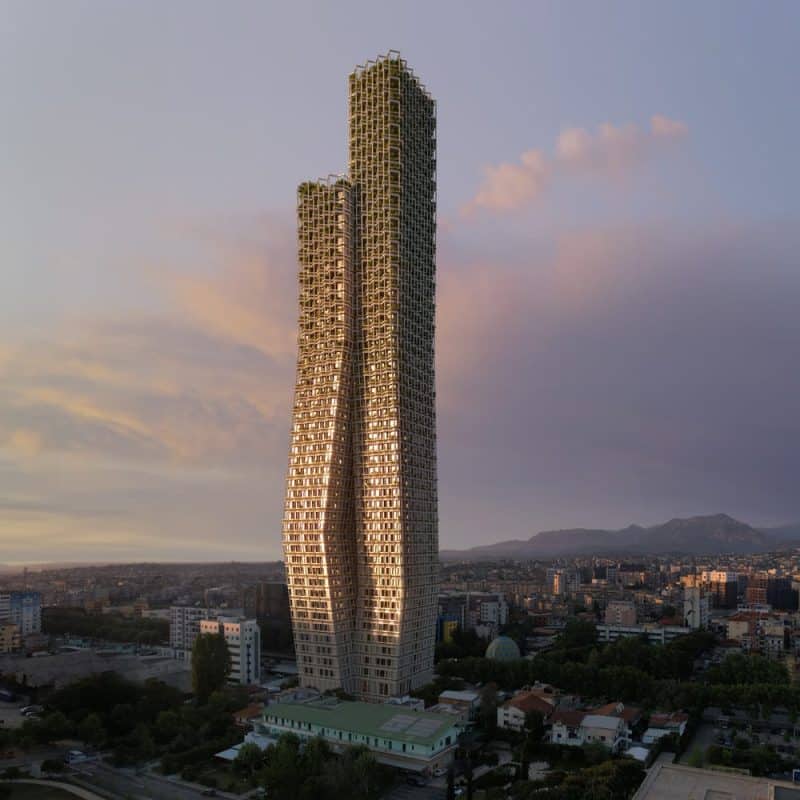 Bond, OODA's New Tower in Tirana