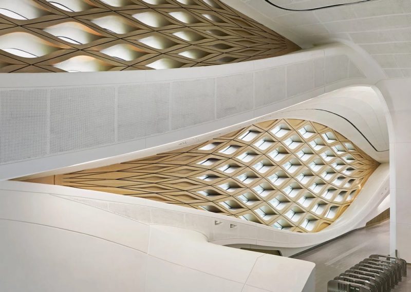 King Abdullah Financial District Metro Station / Zaha Hadid Architects