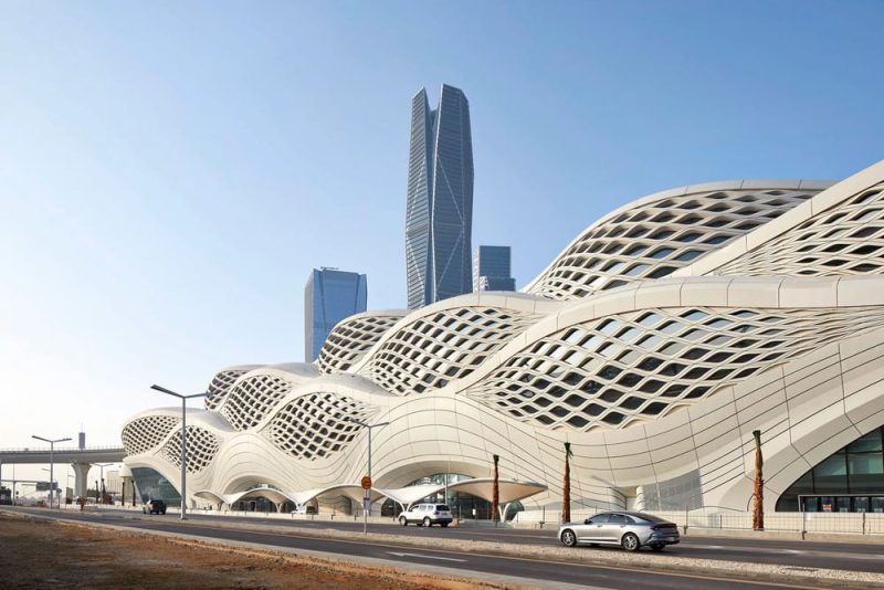 King Abdullah Financial District Metro Station / Zaha Hadid Architects