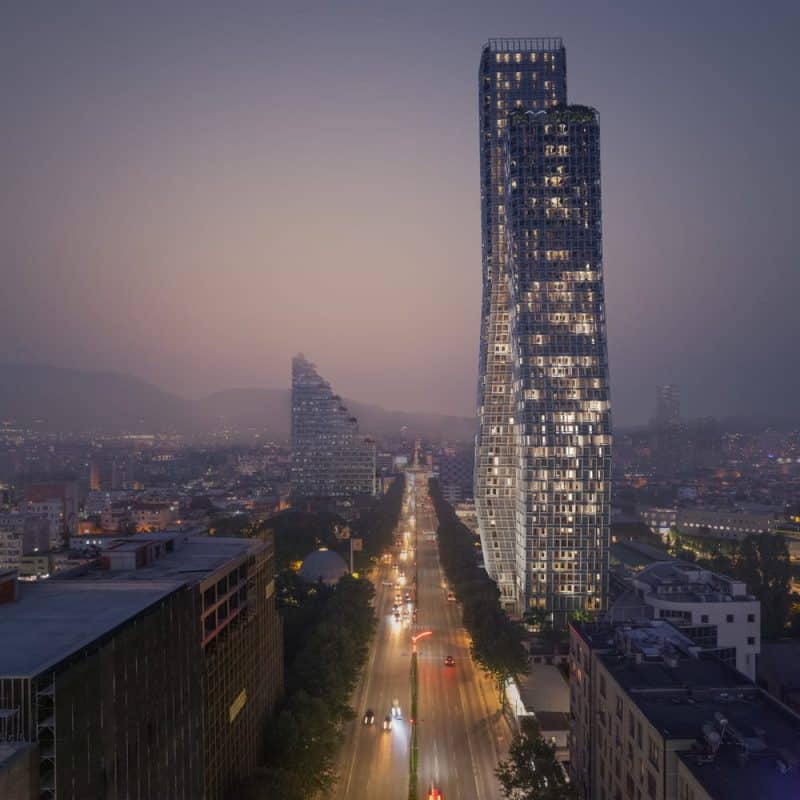 Bond, OODA's New Tower in Tirana