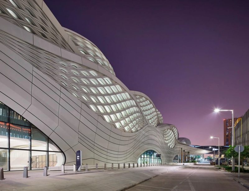 King Abdullah Financial District Metro Station / Zaha Hadid Architects