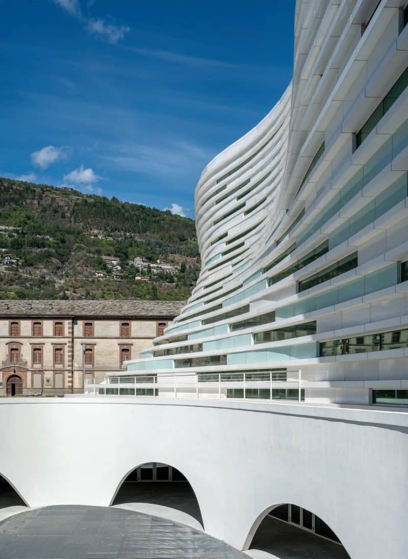 Valle d'Aosta University Campus / MCA - Mario Cucinella Architects