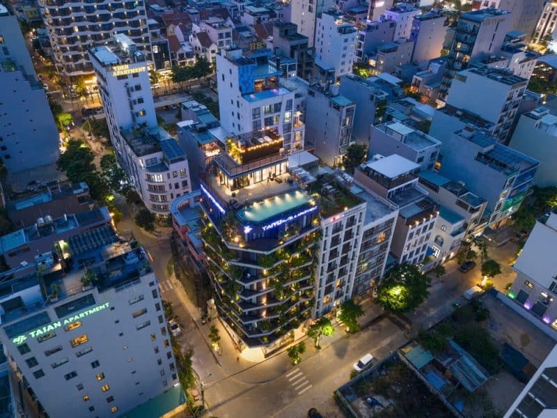 Taiyo Service Apartments / Ho Khue Architects