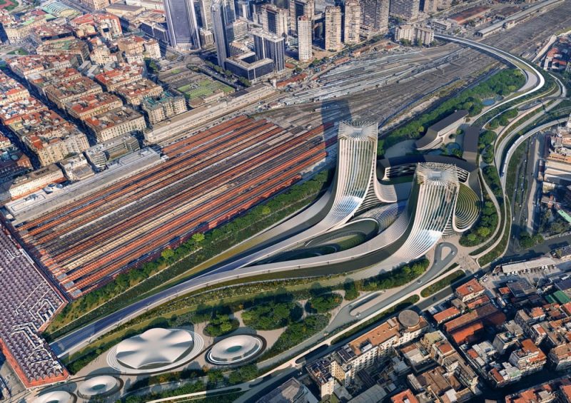 Napoli Porta Est Masterplan / Zaha Hadid Architects