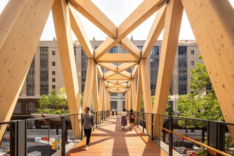 bridge, High Line - Moynihan Connector