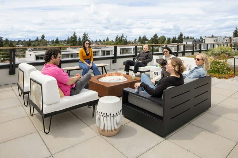 roof terrace