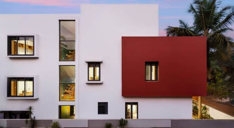 Two Solids and a Semi Void by Thirdspace Architecture Studio