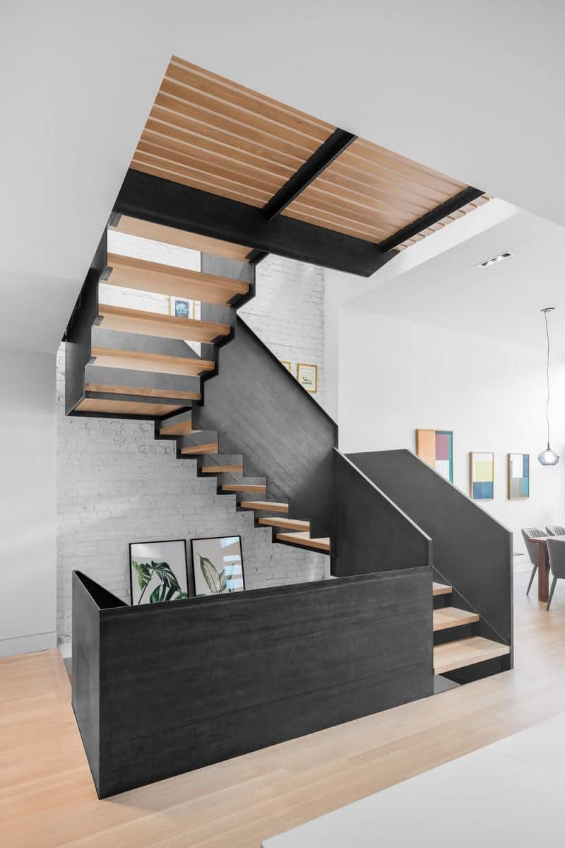 stairs, Saint-André House