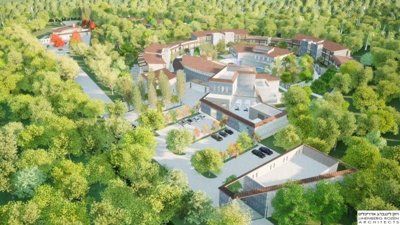 Hotel & Tourism Complex of Merom Golan by Rosen-Linnenberg Architects