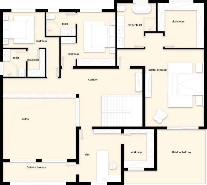 Scholarly Mountain-view Villa / Jishang Space Design