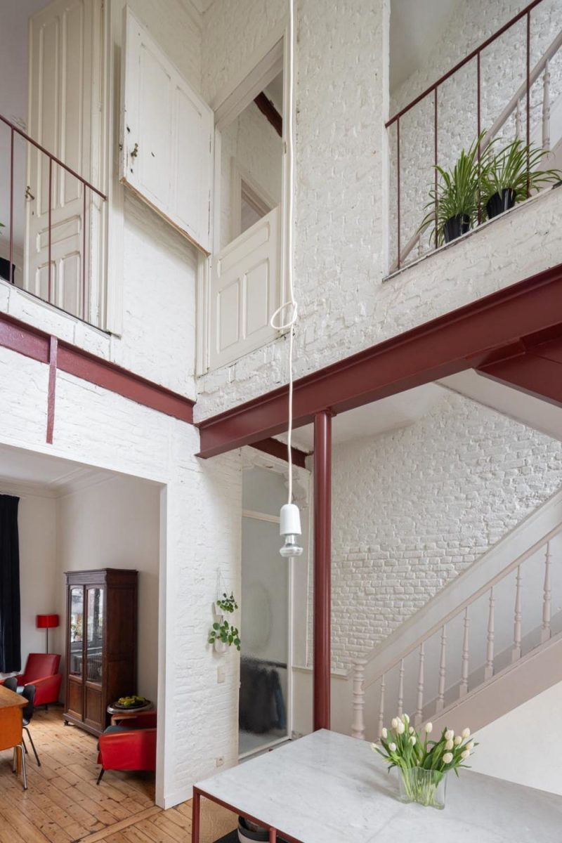 Renovation and Transformation of a House in Schaerbeek