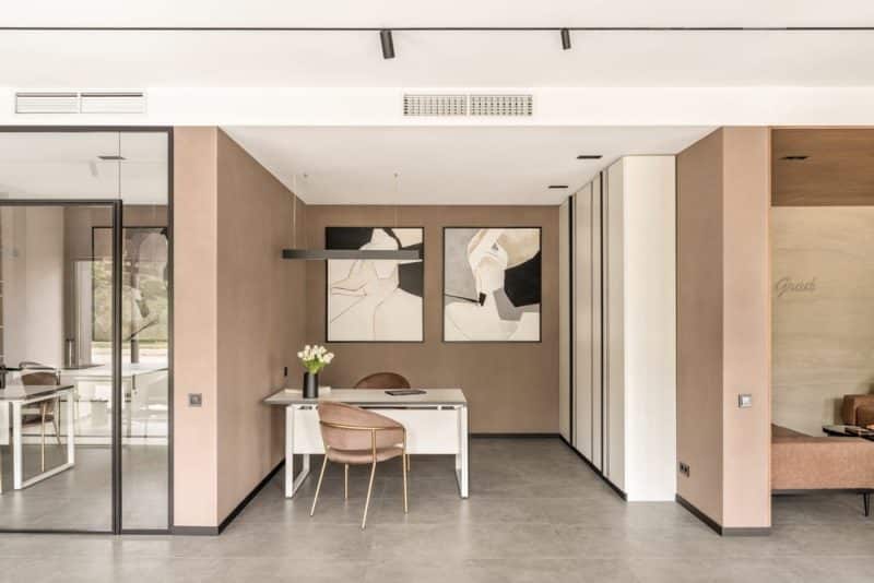 Elegant Minimalist Office by Alta Idea