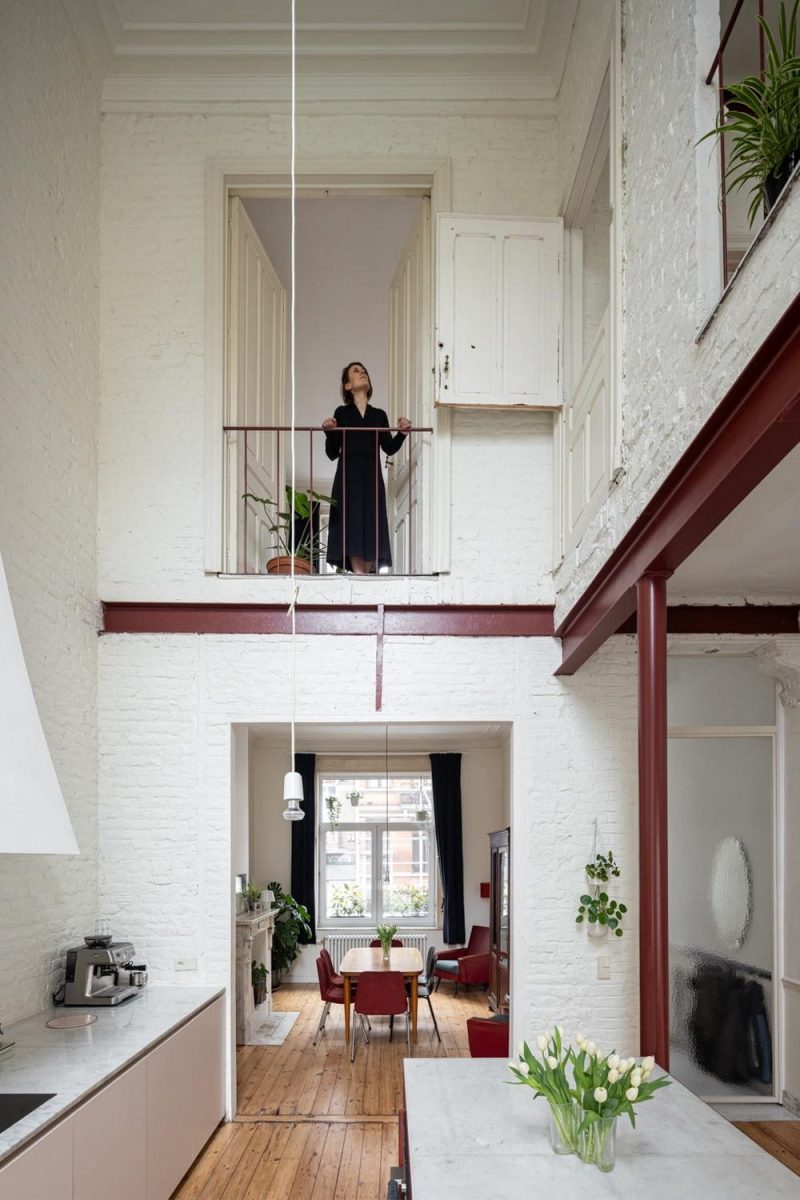 Renovation and Transformation of a House in Schaerbeek