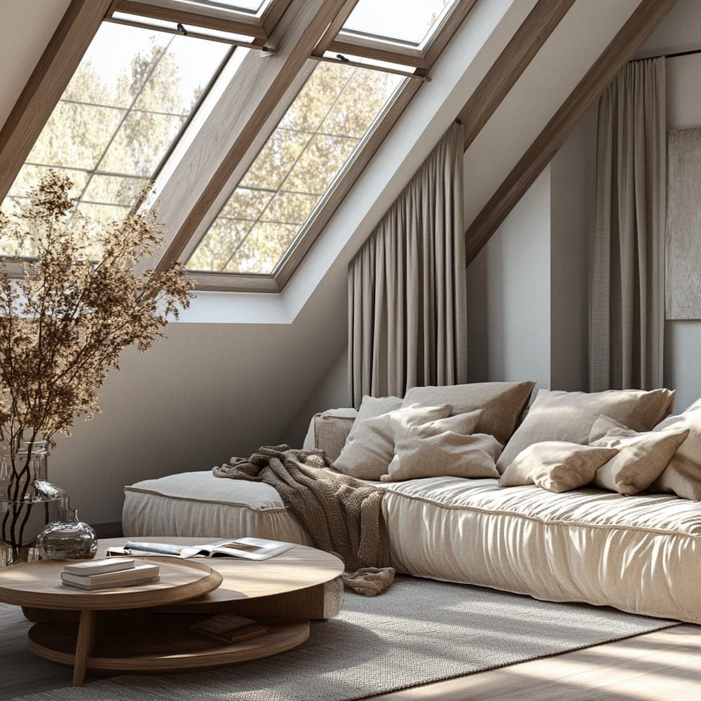 Let the Light In—But Only When You Want It: Roof Windows & Blackout Curtains
