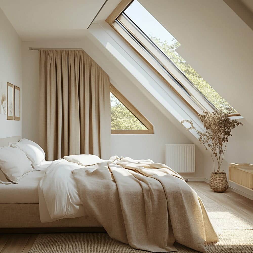 Let the Light In—But Only When You Want It: Roof Windows & Blackout Curtains